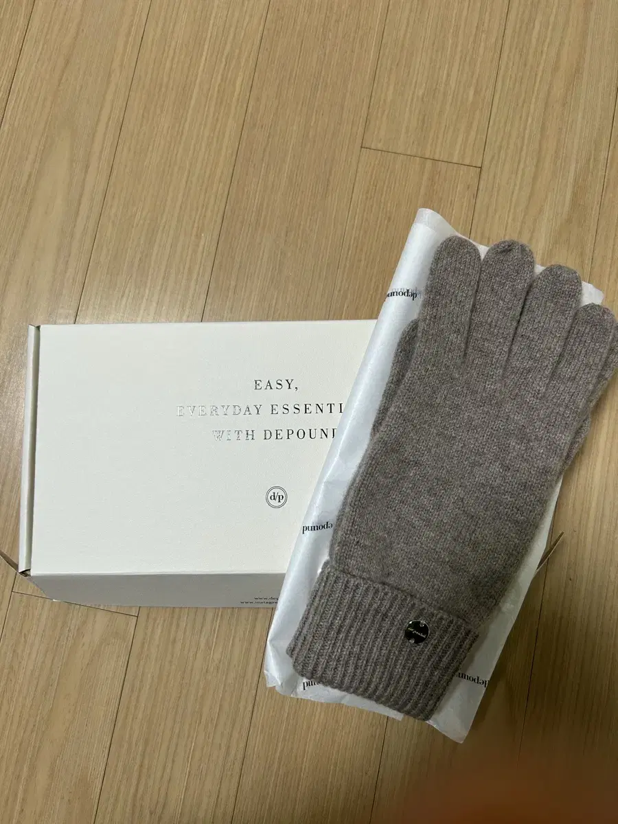 드파운드 wool knit gloves - oatmeal 장갑